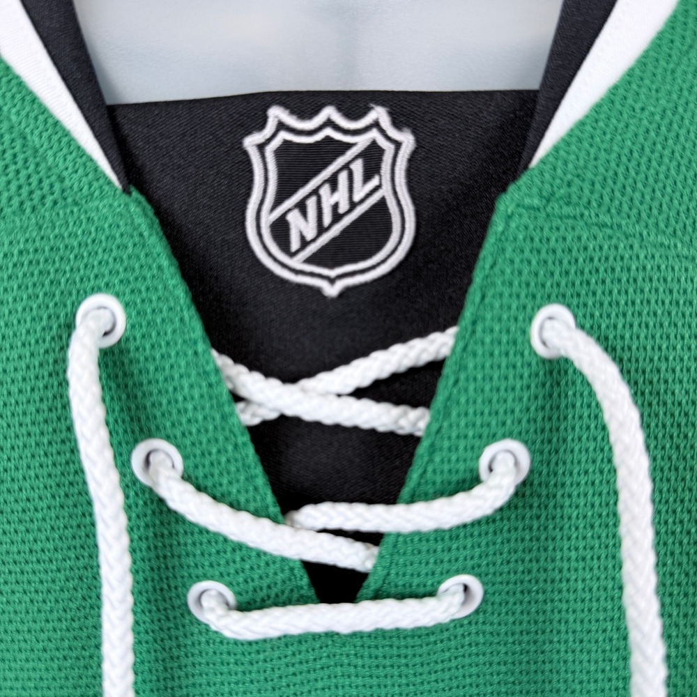 Jamie Seguin 91 Dallas Stars Reebok Premier NHL Hockey Jersey Mens Large Green - Picture 3 of 16